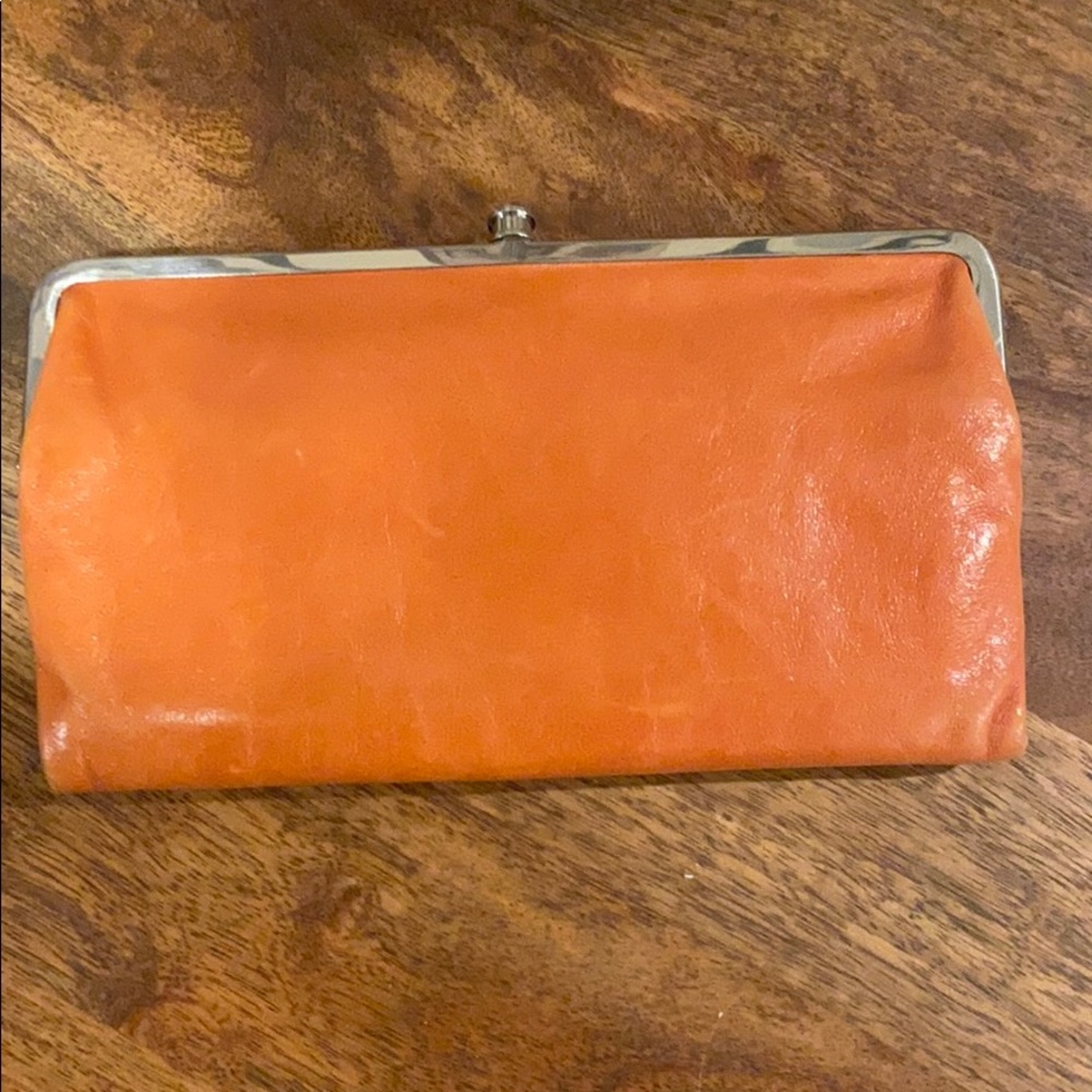 HOBO orange clutch